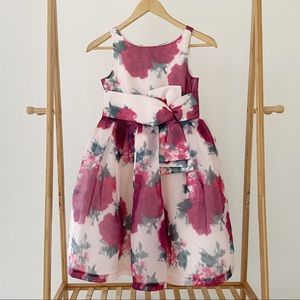 Janie and Jack Floral Organza Dress